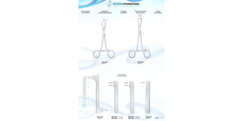 Forceps for Plates